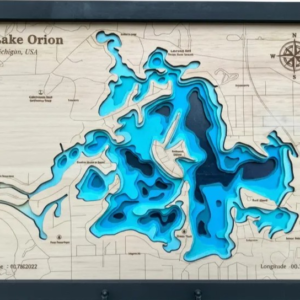 Custom 3D Lake Map