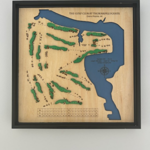 Custom 3D Golf Course Layout