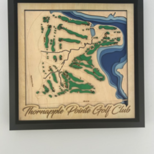 Custom 3D Golf Course Layout - Deluxe