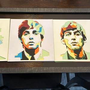 The Beatles Layered Portrait