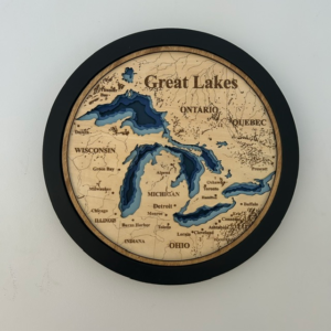 Great Lakes Round with Frame